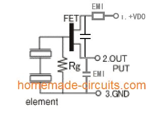 PIR Sensor internal composition, layout and configuration