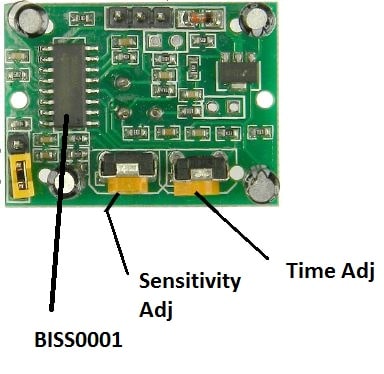 PIR Module part details