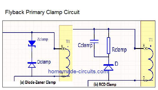 flyback primary clamp circuit