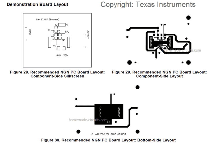 USB amplifier PCB layout