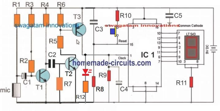 Pressure Cooker Whistle Counter Circuit Homemade Circuit Projects