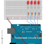 Arduino multiple LED connections