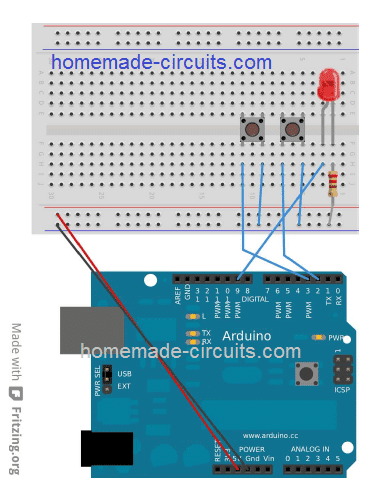 Arduino PWM control