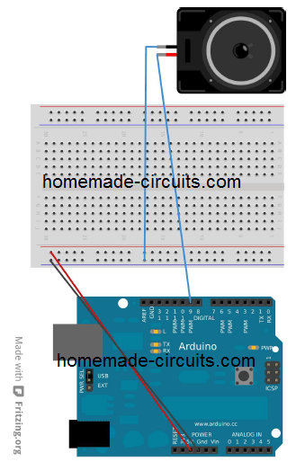 Using Sound effect in Arduino