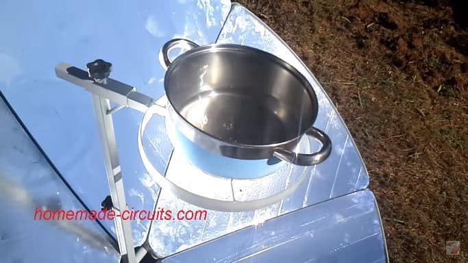 homemade solar cooker