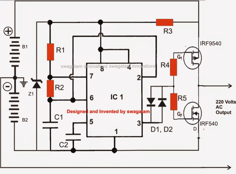 3 Best Transformerless Inverter Circuits | Homemade  