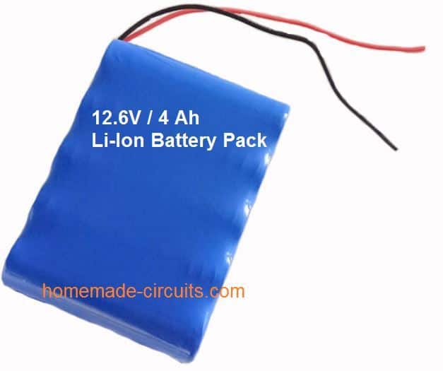 Li-ion battery for drone