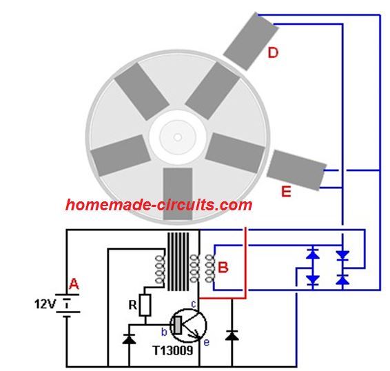 Making a Self-Powered Generator | Circuit Projects