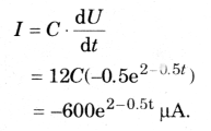 current in capacitor