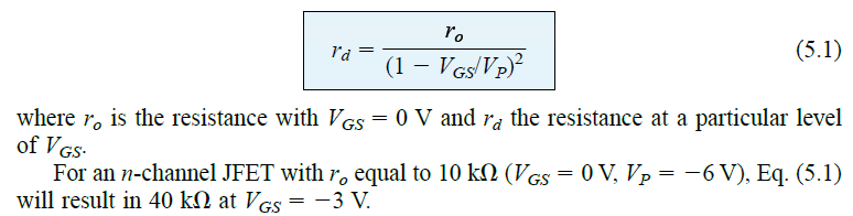 drain resistance 1