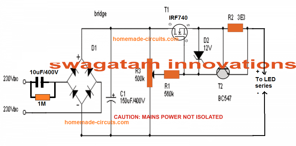 3 Best LED Bulb Circuits you can Make at Home Homemade Circuit Projects 3 Best LED Bulb Circuits you can Make at Home Homemade Circuit Projects