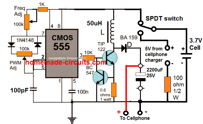 Usb Power Bank Schematic