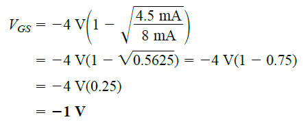 testing the equation