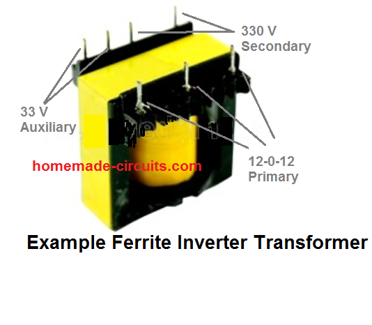 Calculate ferrite transformers for inverters and SMPS