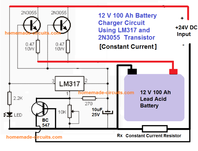 12V 200ah battery charger circuit pdf