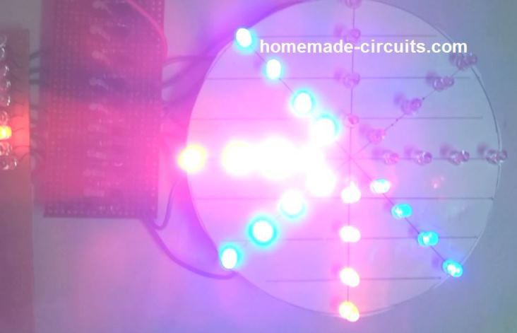 ornamental LED wheek chakra