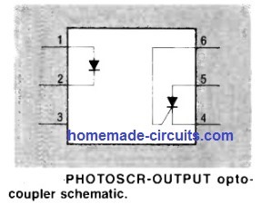 photoSCR output optocoupler