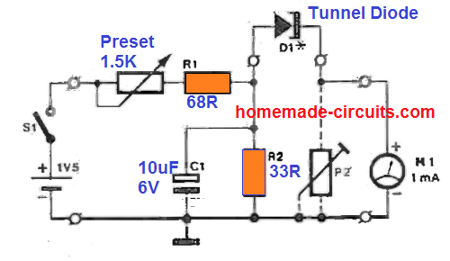 how to test tunnel diodes