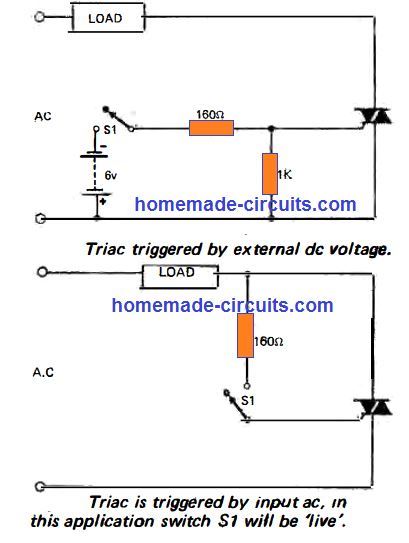 How to trigger a triac