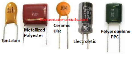 types of capacitors