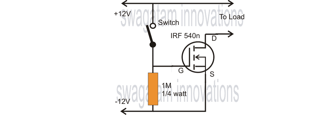 Single Mosfet Timer Circuit - Homemade Circuit Projects