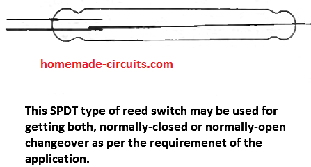 SPDT reed