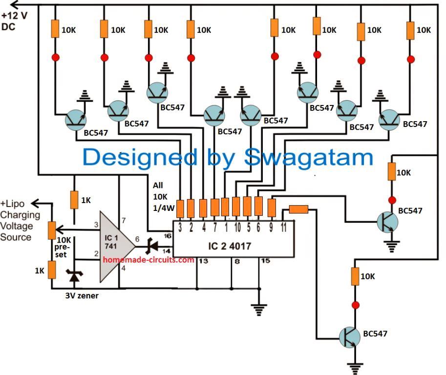 Lipo balance charger circuit