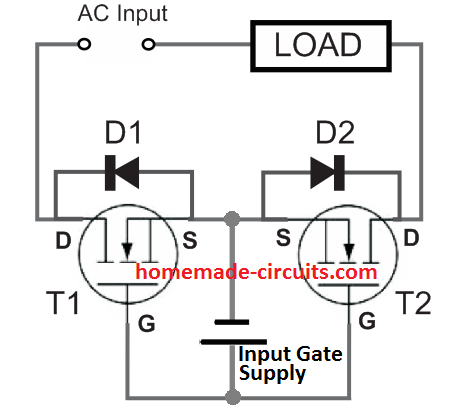 basic solid state relay SSR design concept