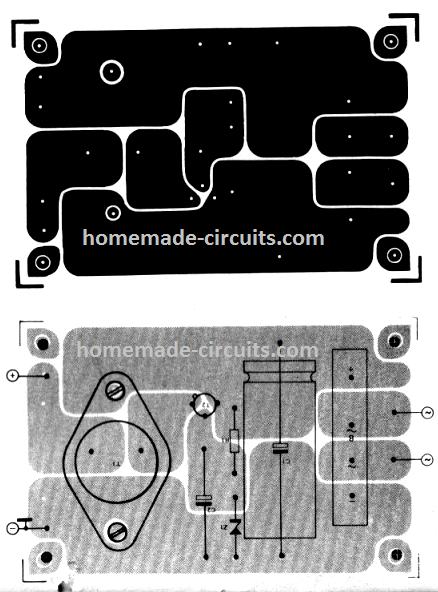 PCB design for Regulated Variable Power Supply