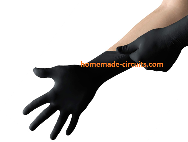 skin tight gloves