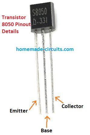 8050 transistor pinout