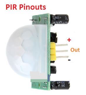 PIR pinouts