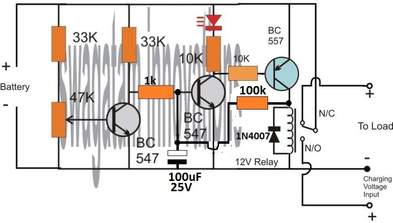 adding hysteresis to relay cut off