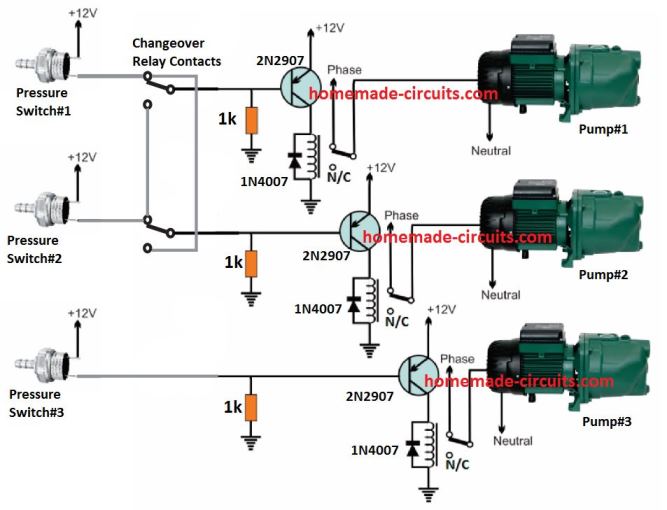 Booster Pump Schematic Diagram