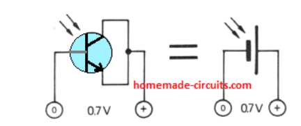 2N3055 solar cell circuit
