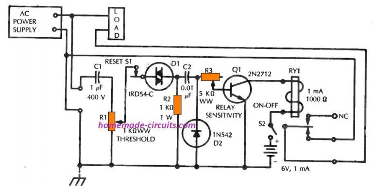 Diac - Working and Application Circuits - Homemade Circuit Projects