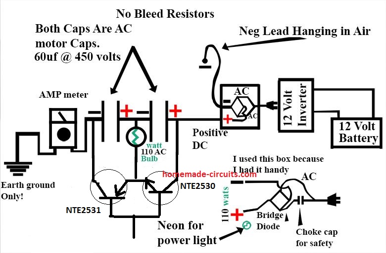 capcitor discharge using SPDT switch solid state