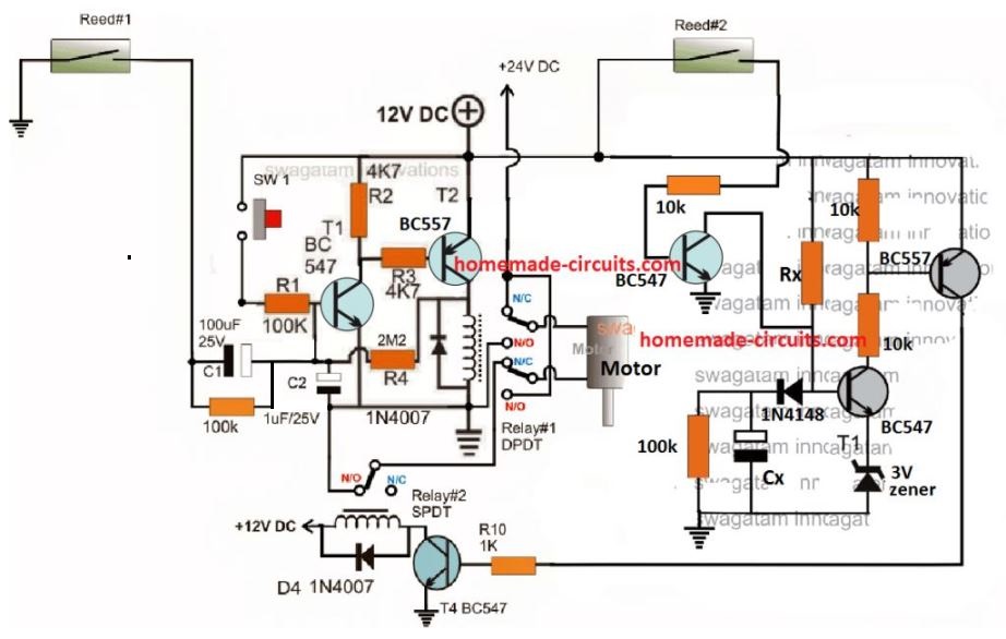 Automatic Gate Opener Circuit Diagram Circuit Diagram