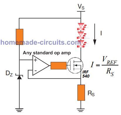 op amp current controller