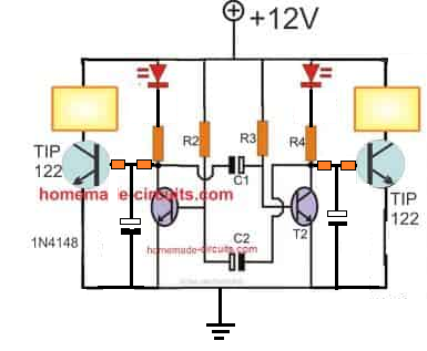 1 watt led fading circuits