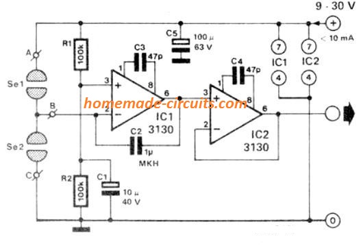 up down touch switch control potentiometer