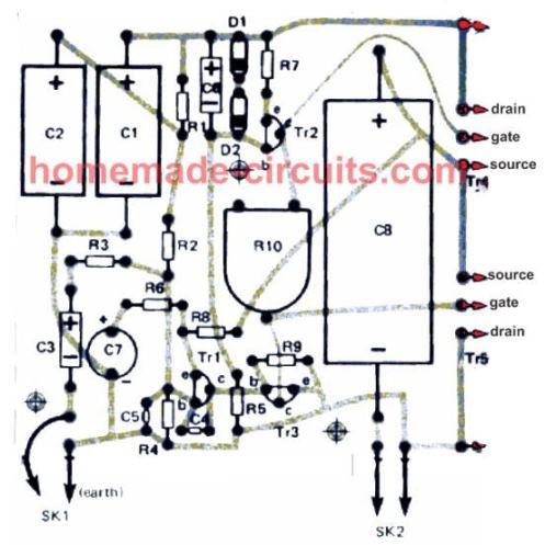 35 watt pcb layout