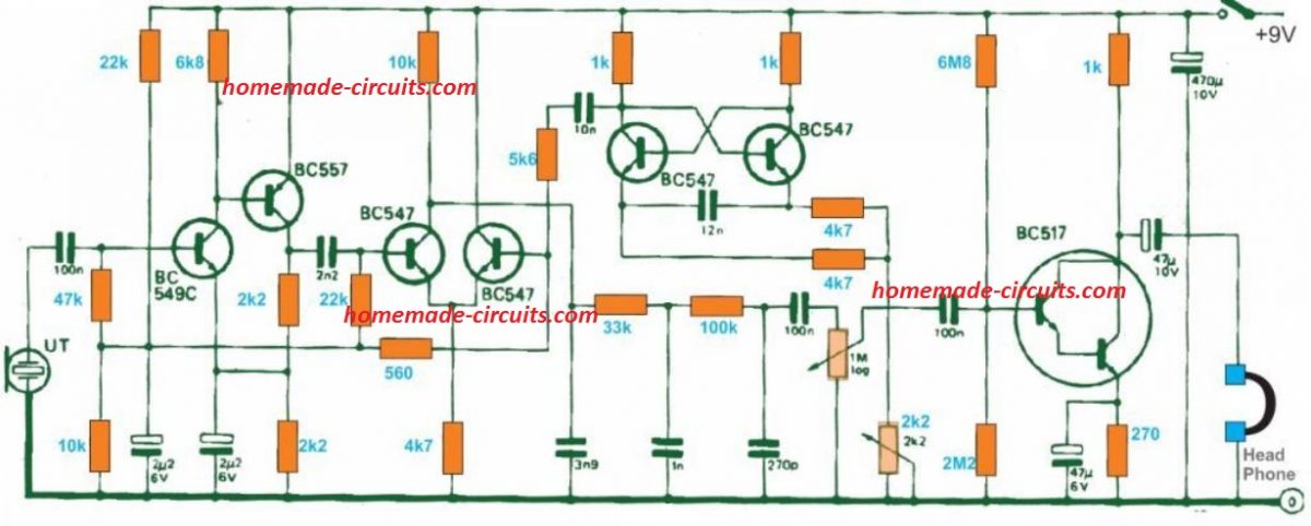 ultrasonic receiver