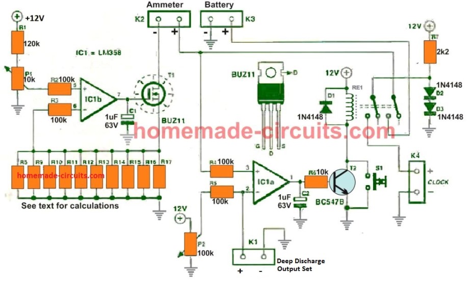 Precise Battery Capacity Tester Circuit - Backup Time Tester - Homemade  Circuit Projects