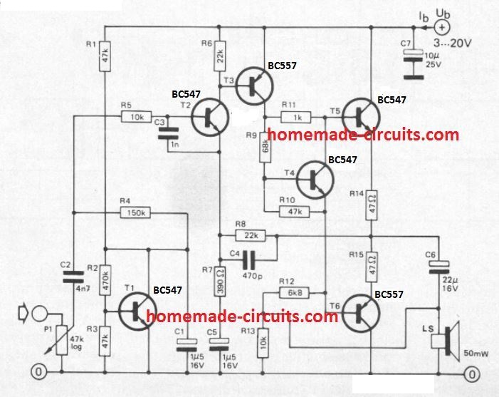 micropower amplifier