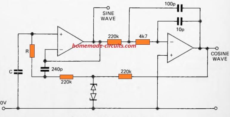 Waveform Generator Circuit Diagram