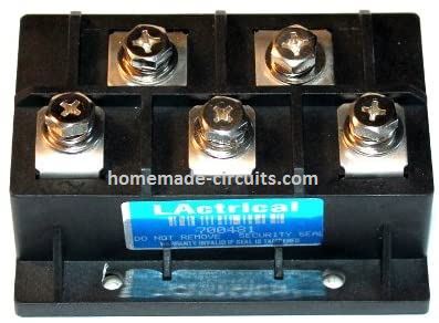 500 ampere bridge rectifier block