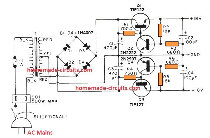 Designing Simple Power Supply Circuits