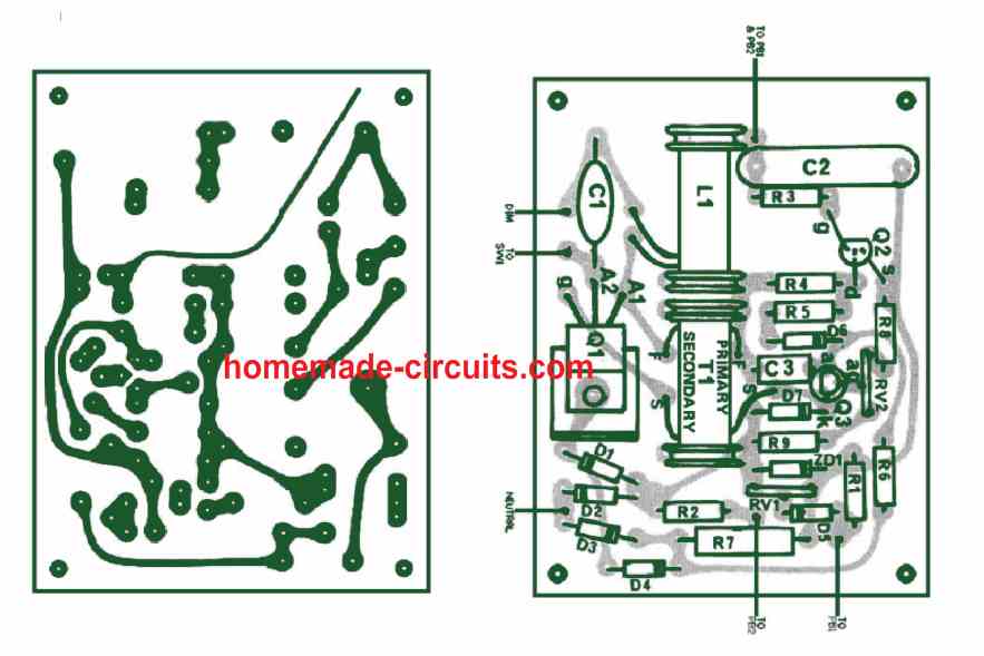 dimmer PCB compressed