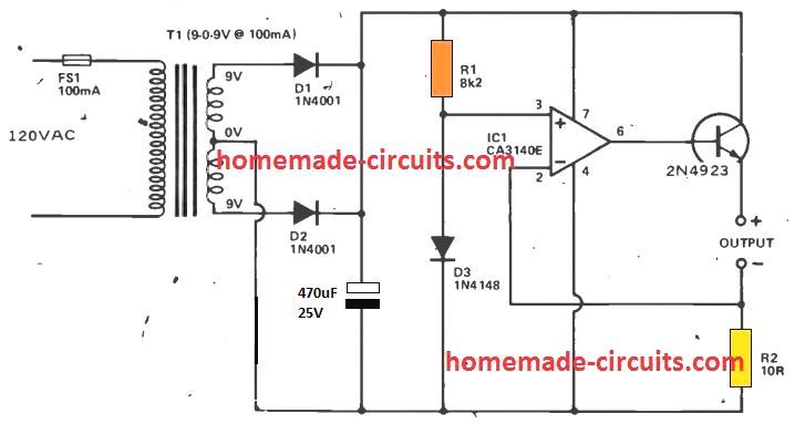 op amp Ni0Cd charger